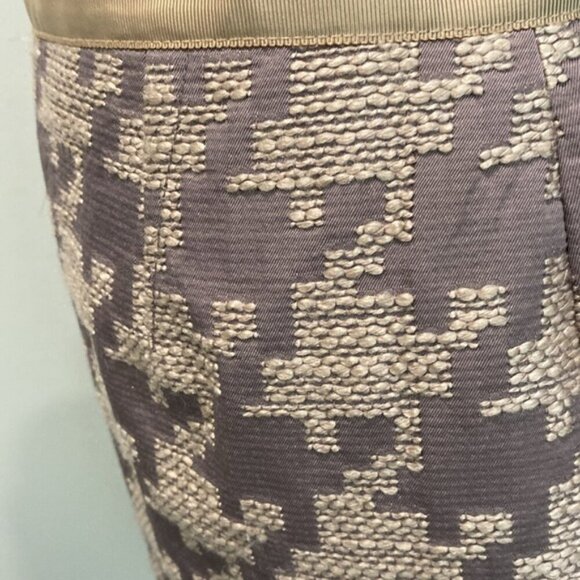 Ann Taylor Loft Pink Plaid Houndstooth Skirt Size 2 - Picture 8 of 14